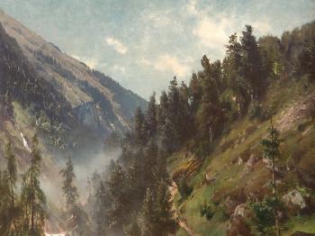 Floitental In Tirol by 
																			Joseph Rummelspacher