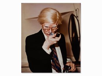 Portrait of Andy Warhol by 
																			 Zoa