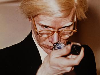 Portrait of Andy Warhol by 
																			 Zoa