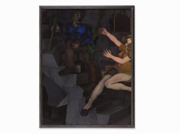 Orpheus Losing Eurydice to Hades by 
																			Milo Reice