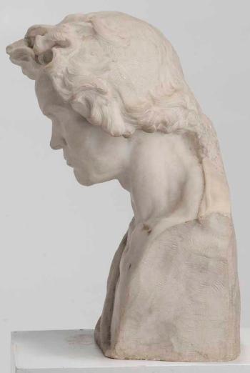 Bust of Ludwig Van Beethoven (1770-1827) by 
																			Friedrich Offermann