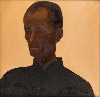 Portrait of a man by 
																			 Xu Yanzhou