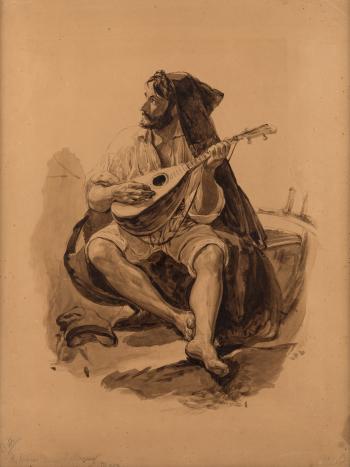 Musician by 
																			Yegor Ivanovich Makovskiy