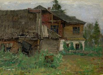 At the Dacha by 
																	Andrei Andreevich Tutunov