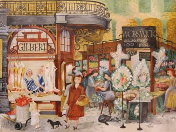 Leeds market by 
																			Margaret Pullee