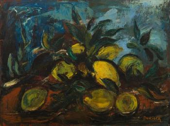 Still life with lemons by 
																	Alice Danciger