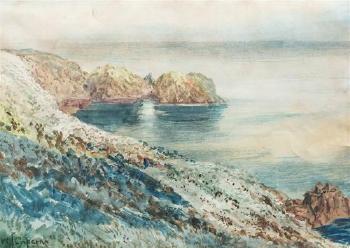 The Pea Stacks, Guernsey by 
																	William John Caparne