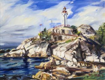 Point Atkinson Lighthouse by 
																			Daniel J Izzard