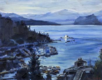 Late afternoon, Horseshoe Bay by 
																			Daniel J Izzard