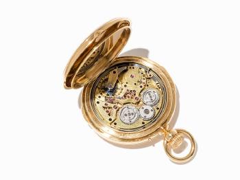 Gold Hunter with Minute Repeating by 
																			 Louis Audemars & Cie