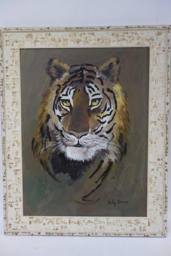 Tête de tigre by 
																	 Taly-Brice