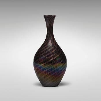 Zanfirico vase by 
																			 Avem Glass