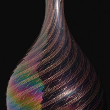 Zanfirico vase by 
																			 Avem Glass