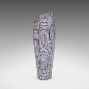 Mosaico Tessuto vase by 
																			Paolo Venini