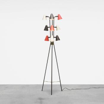 Floor lamp by 
																			Gerald Thurston