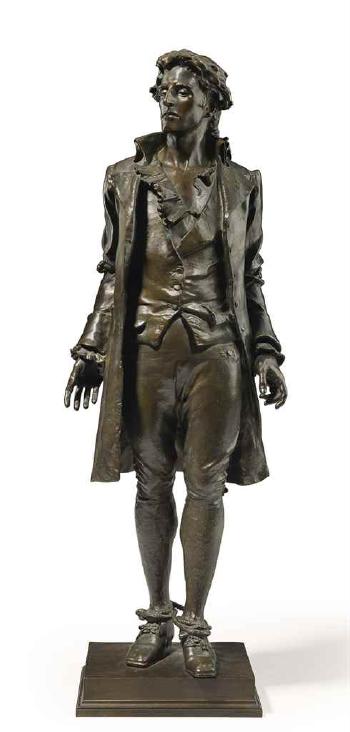 Nathan Hale by 
																	Frederick William Macmonnies