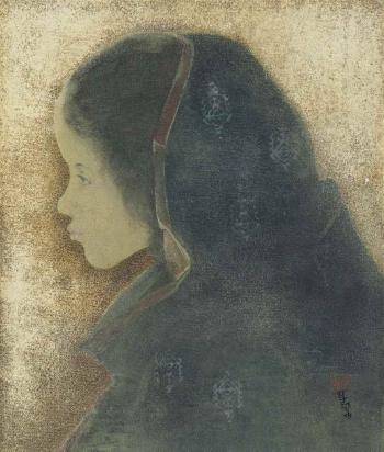 Untitled (Maiden) by 
																	Abanindranath Tagore