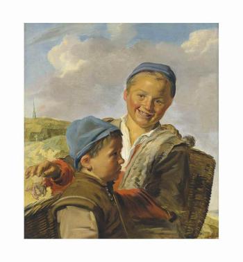 Two Fisherboys by 
																	Frans Hals