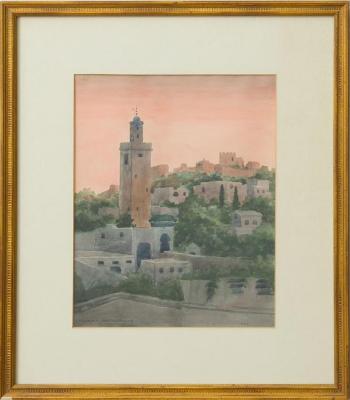 Sunset In Fez by 
																			Charles Baskerville