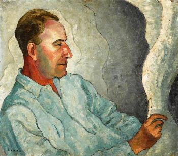 Portrait of Maurice Collis by 
																			Gerard Laenen