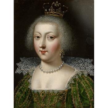 Portrait dit d'Anne d'Autriche by 
																	Jean Ducayer