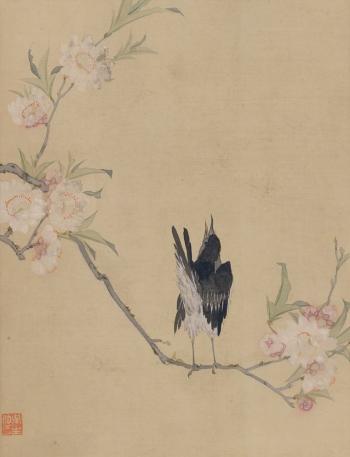 Flowers, birds and insects by 
																			 Ju Chao