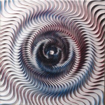 Blue and red swirl no. 14 by 
																	Kumiko Imanaka