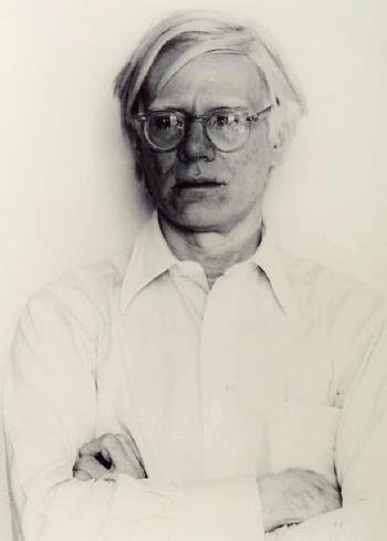 Portrait d'Andy Warhol by 
																	Andre Cromphout