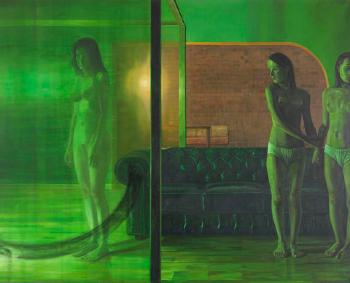The Green Room by 
																	Aris Kalaizis