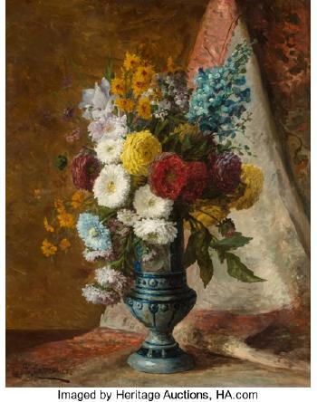 Bouquet de Fleurs by 
																			Edmon van Coppenolle
