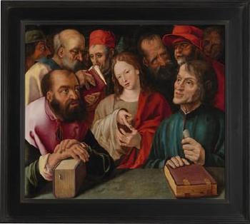 Christ among the Doctors by 
																			Jobst Harrich
