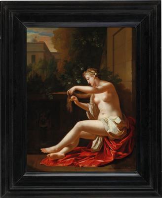 The Bath of Bathsheba (2 Sam. 11:2–3) by 
																			Adriaen van der Werff