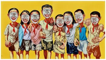 Mask series 1996 no. 6 by 
																	 Zeng Fanzhi