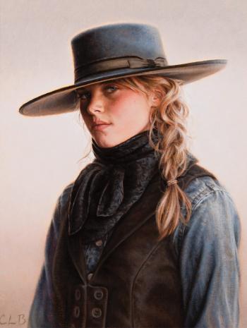 Wyoming blue eyes by 
																			Carrie Fogwell Ballantyne