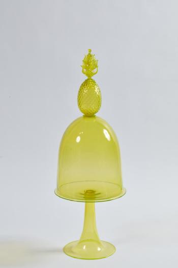 Cloche with pineapple by 
																	Luke Jacomb
