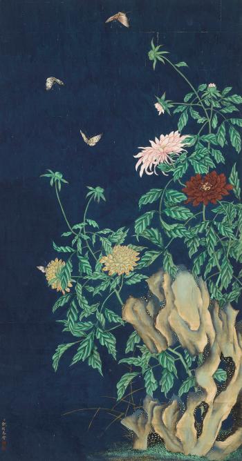 Flowers And Butterflies by 
																	 Yu Sheng