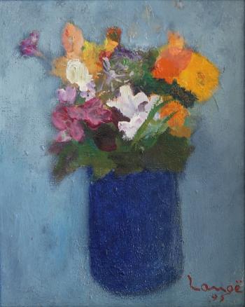 Bouquet de fleurs by 
																	Alphonse Lanoe