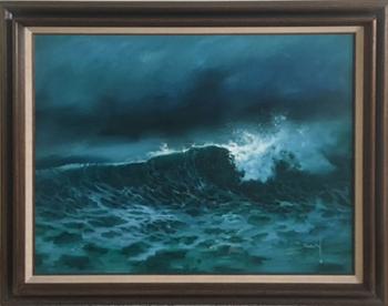 Crashing Waves by 
																	Jorge Braun Tarallo