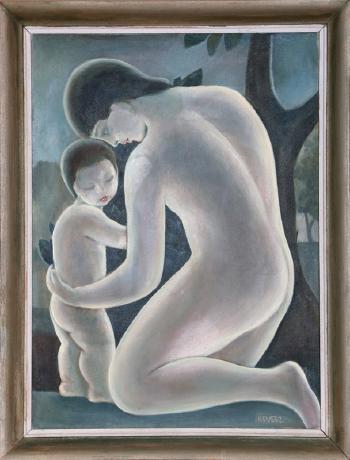 Mother and Child by 
																			Andres Revesz