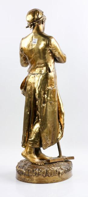French Statuette by 
																			Jean Jules Cambos