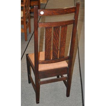 Inlaid side chair by 
																			Harvey Ellis