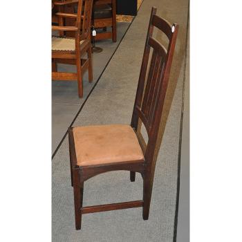 Inlaid side chair by 
																			Harvey Ellis