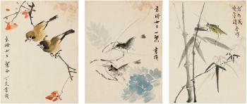 Flower and Bird by 
																	 Fang Yimin