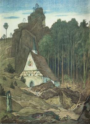 Waldkapelle by 
																			Karl Hermann Muller-Samerberg