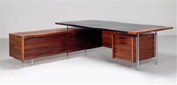 A large corner desk by 
																	Sven Ivar Dysthe