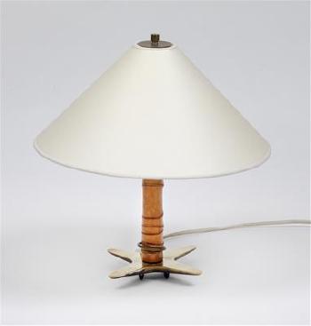 Two table lamps by 
																			Carl Aubock