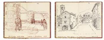 Piccolo quaderno nero (1); Quaderno fiorentino piccolo (2) by 
																			Adolfo Natalini