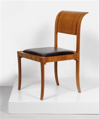 A chair by 
																			Josef Plecnik