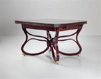 An extending table by 
																			Gustav Siegel