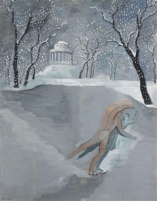 La neige by 
																	Alice Halicka